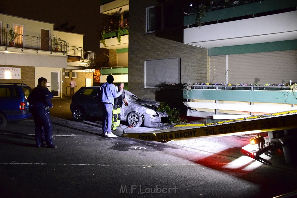 Pkw gegen Balkon Koeln Suerth Zum Keltershof P37.JPG - Miklos Laubert